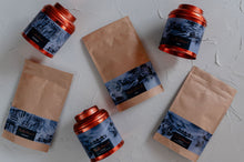 Load image into Gallery viewer, Choose any three travel- inspired teas from The Tea Nomad&#39;s range of artisanal, looseleaf blends as refill for our signature tea canisters. 