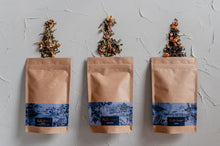 Load image into Gallery viewer, A bundle of three signature looseleaf tea blends from The Tea Nomad, in a convenience refill pouch format. 