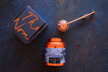 Load image into Gallery viewer, Iced Tea Canister Duo and Tea Infuser gift set- Sydney and Maldives tea canisters and copper tea infuser.